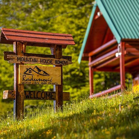 Mountain House Komovi-Radunovic Andrijevica Eksteriør bilde