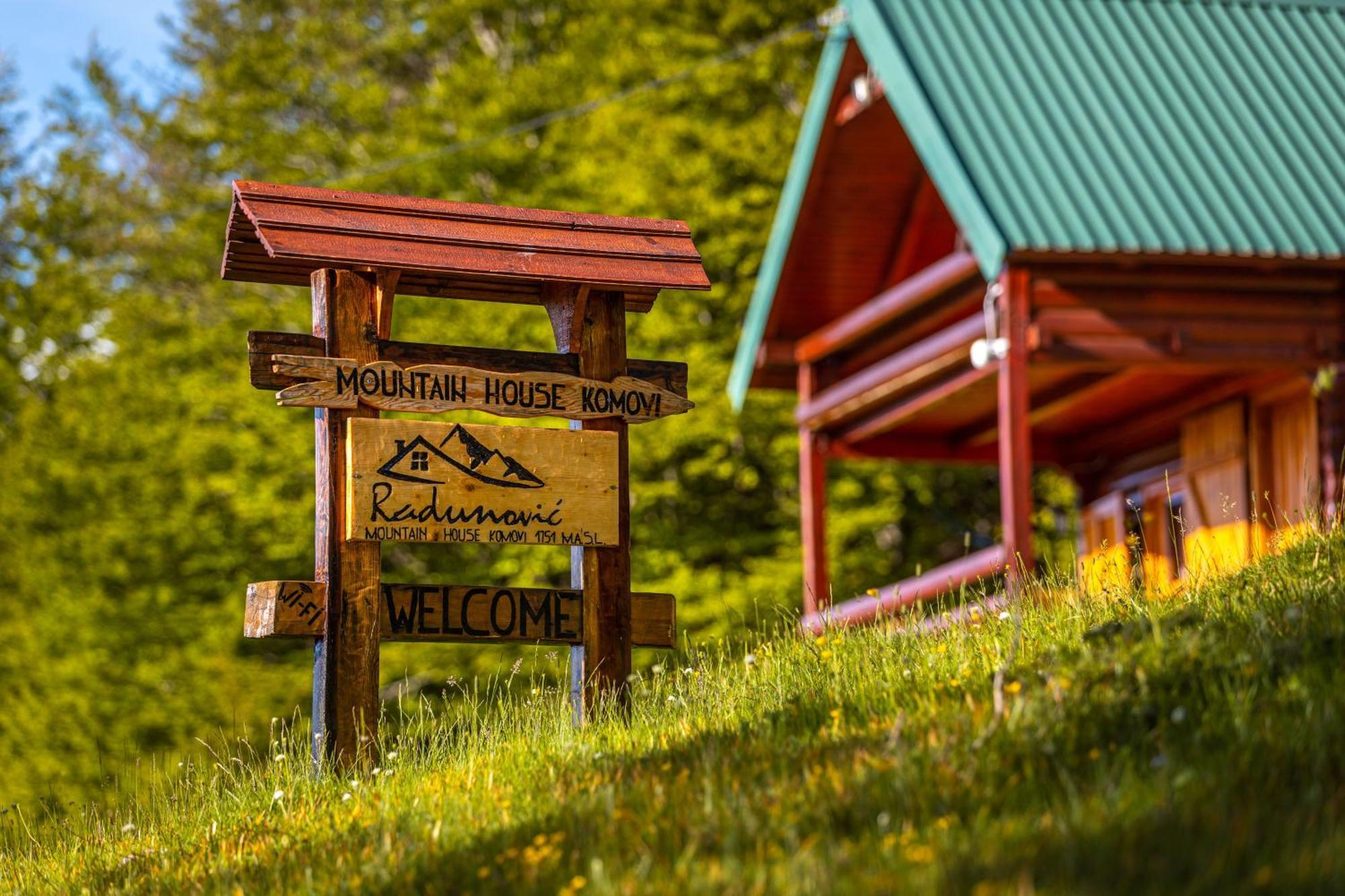 Mountain House Komovi-Radunovic Andrijevica Eksteriør bilde